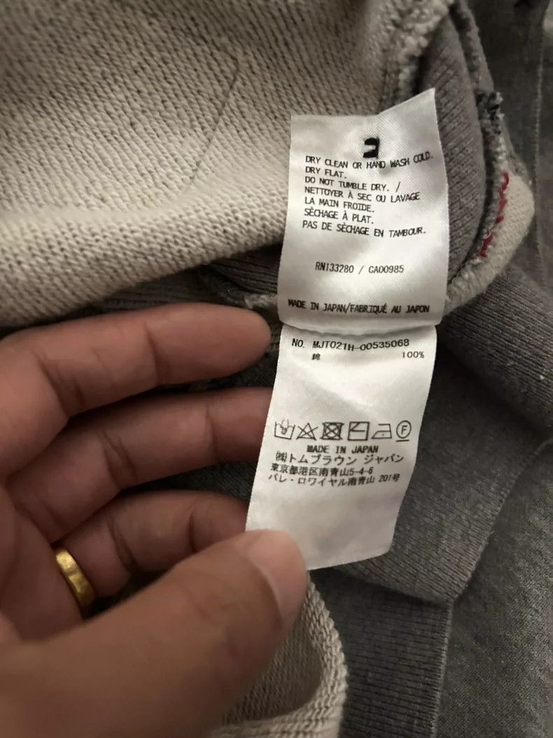 Thom Browne Thom Browne Round collar hoodie Size US L / EU 52-54 / 3 - 6 Thumbnail