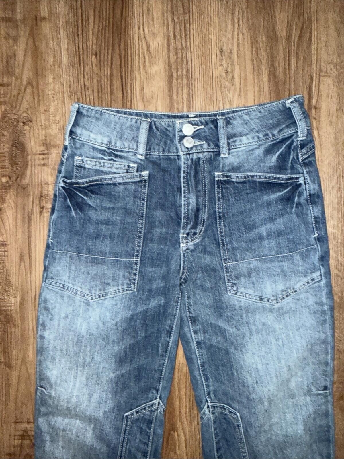 Other Anthropologie Pilcro The Wanderer Jeans High-Rise Relaxed Size 26" / US 2 / IT 38 - 2 Thumbnail