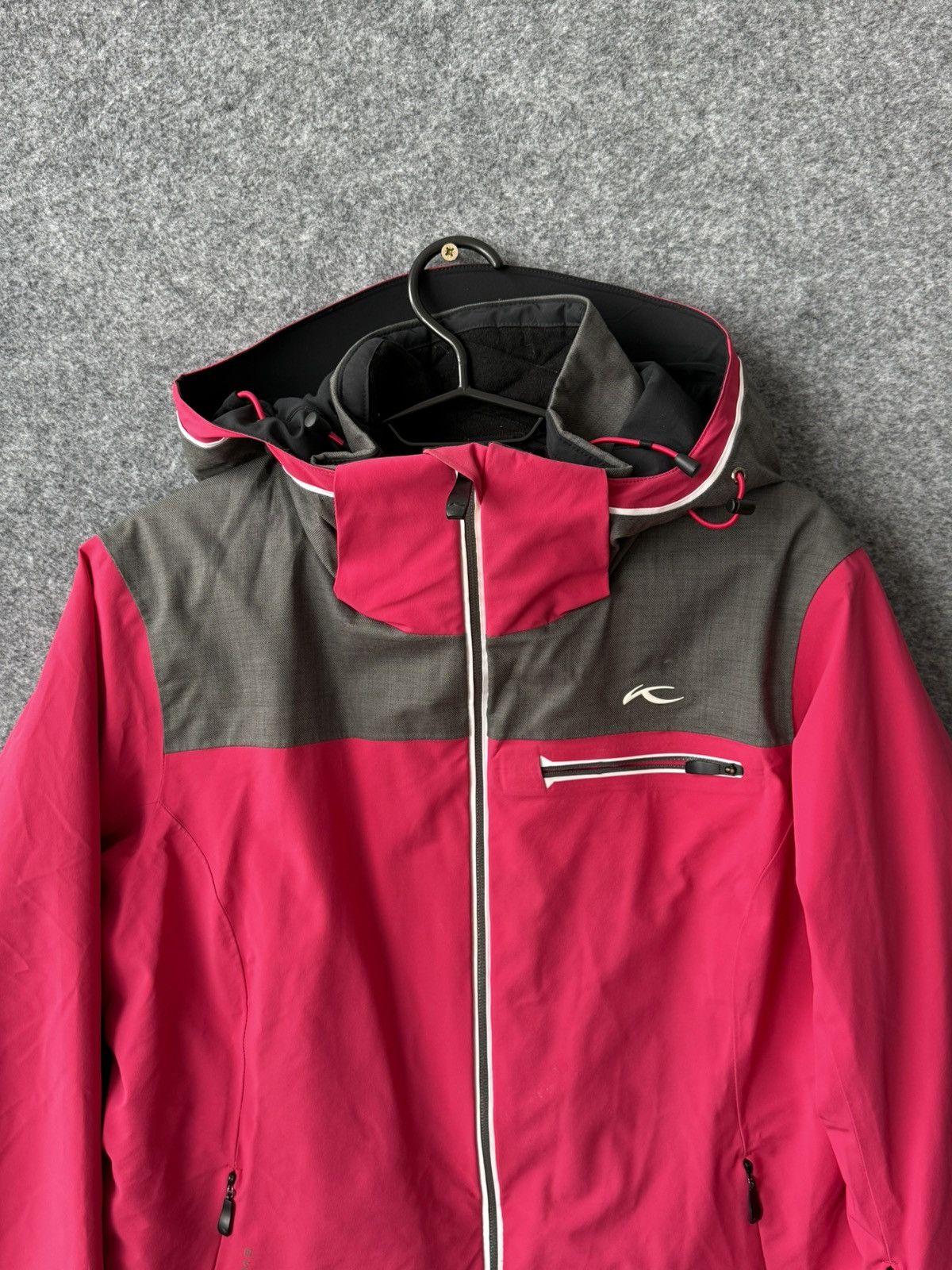 KJUS Kjus Vision Recco system Fast20 Pink Ski jacket sizeL Size L / US 10 / IT 46 - 2 Thumbnail