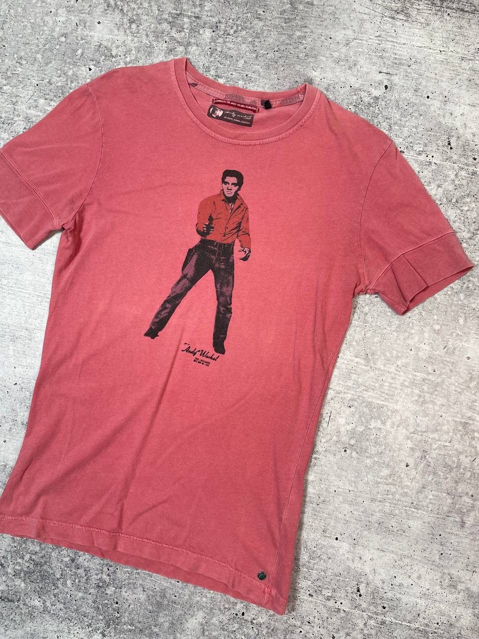 Andy Warhol Vintage Andy Warhol Big Logo Tee T-Shirt Y2K Size US S / EU 44-46 / 1 - 3 Thumbnail
