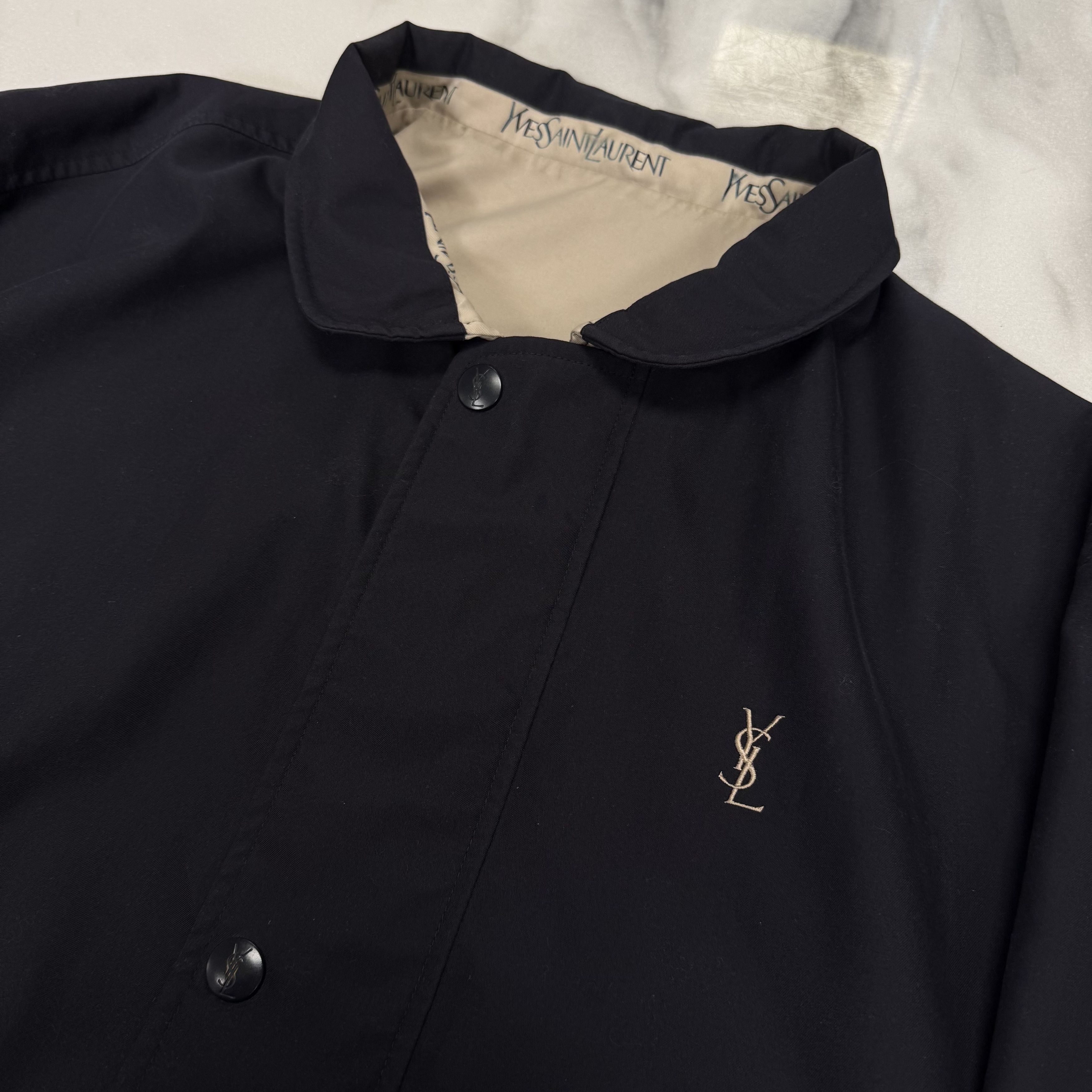 Yves Saint Laurent YVES SAINT LAURENT REVERSIBLE WINDBREAKER Size US L / EU 52-54 / 3 - 4 Thumbnail