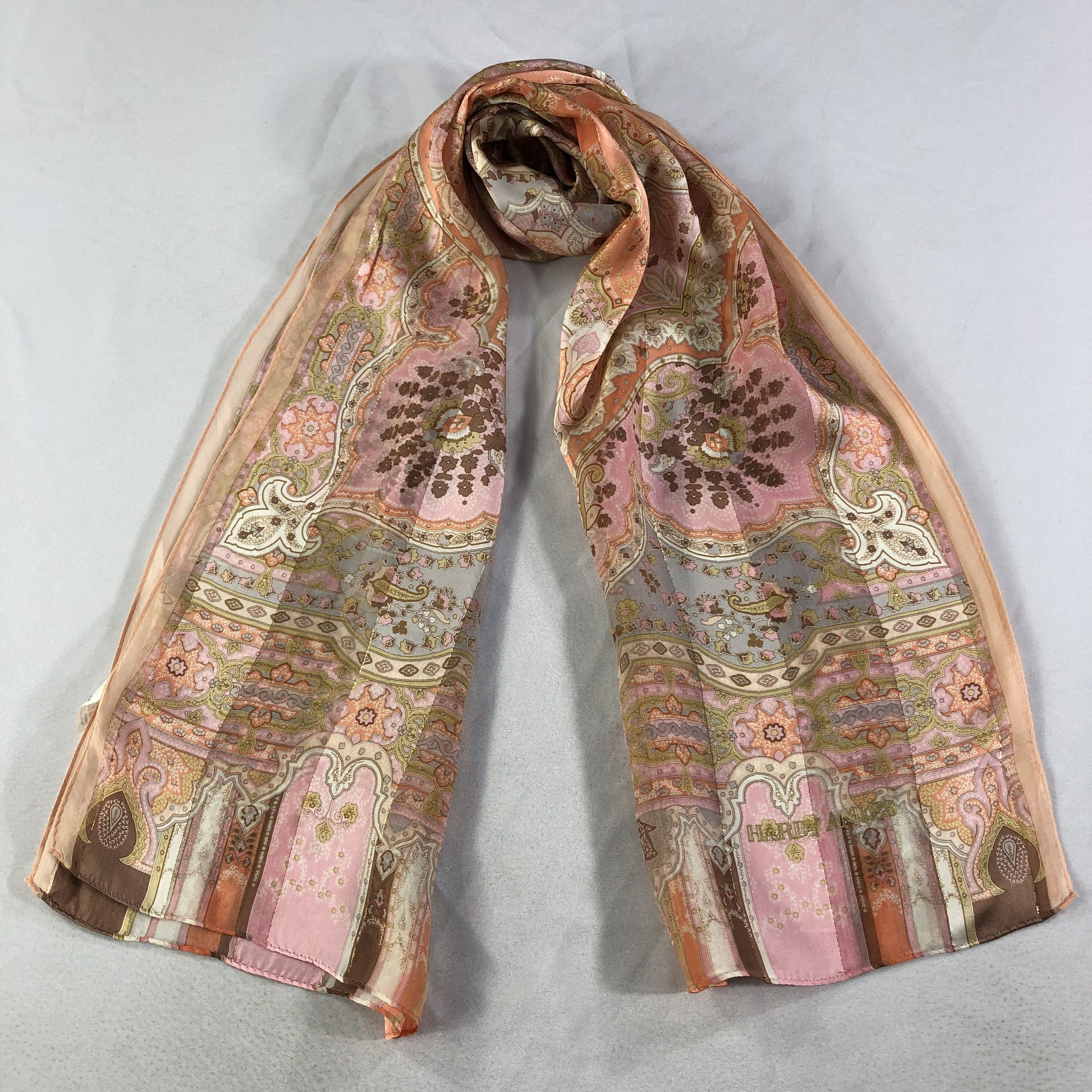 Hardy Amies Vintage Hardy Amies Silk Scarf Size ONE SIZE - 2 Thumbnail