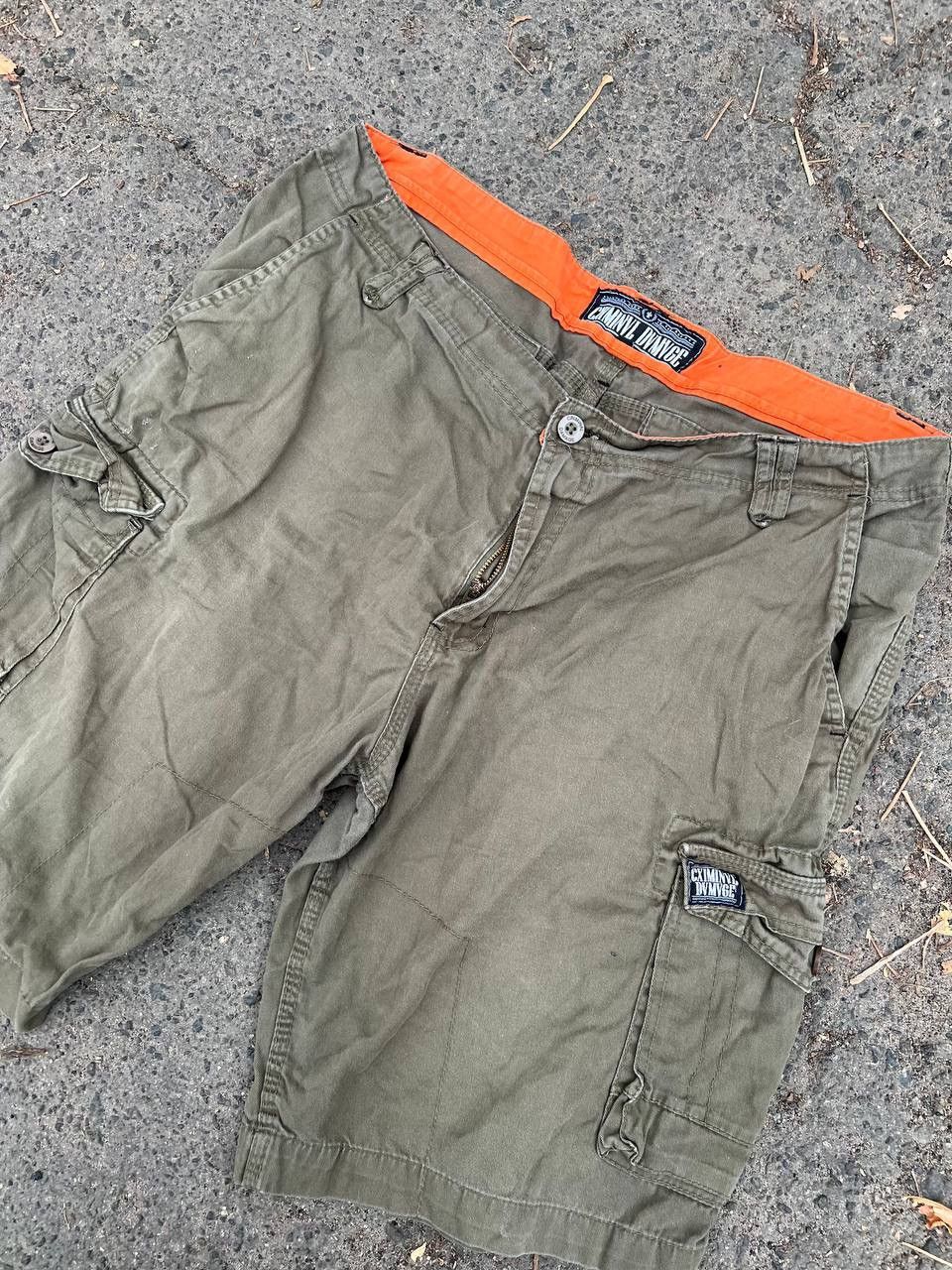Criminal Damage × Vintage Vintage Y2K Criminal Damage Mikitary Baggy Cargo Rap Shorts Size US 36 / EU 52 - 2 Thumbnail