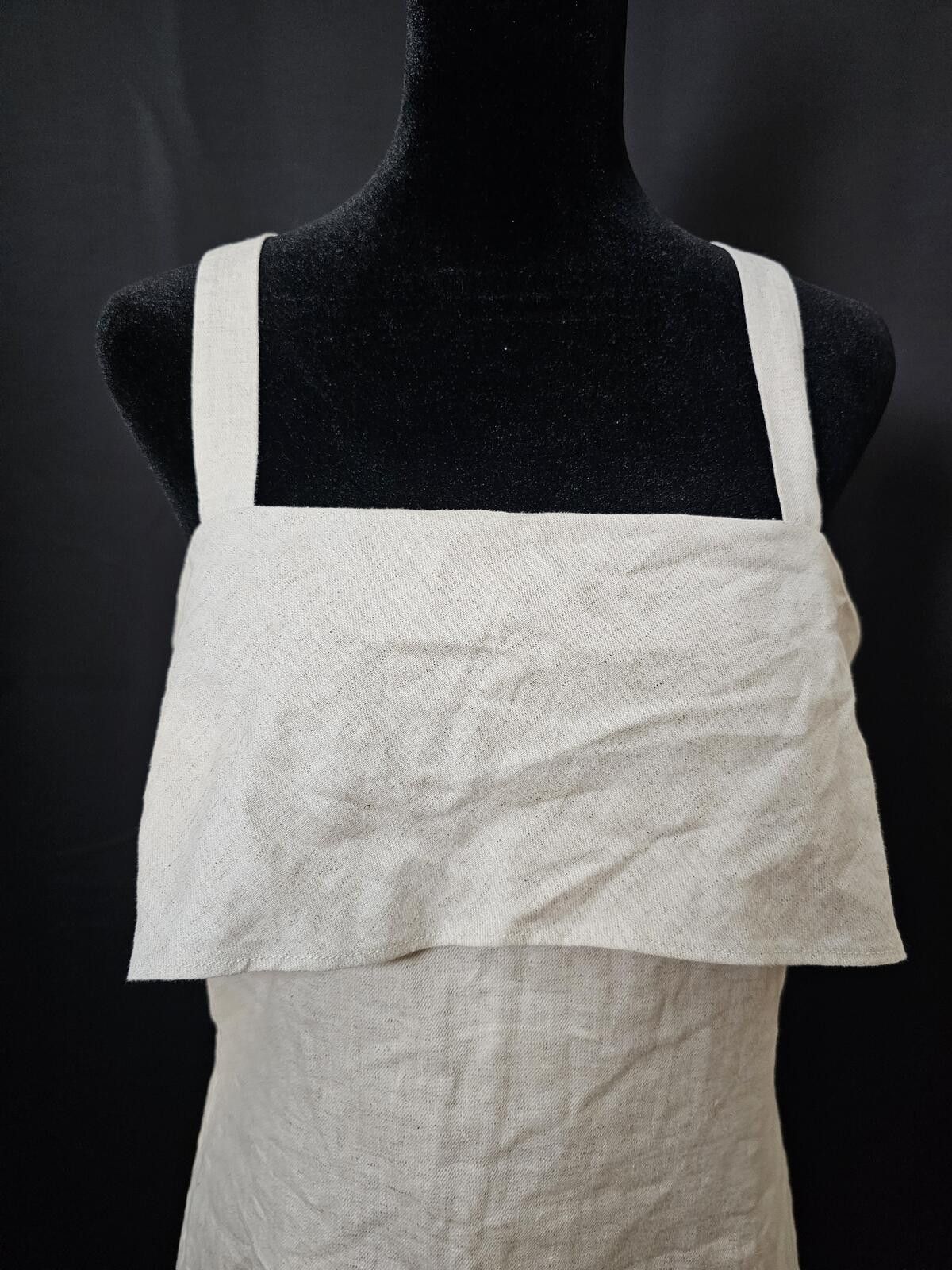 Banana Republic NWT Banana Republic Dress Tan Womens Size 10 Linen Size L / US 10 / IT 46 - 2 Thumbnail