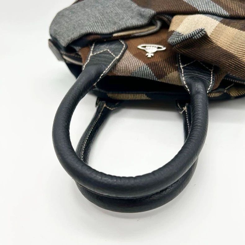 Vivienne Westwood Vivienne Westwood Brown coffee-colored checkered, crumpled Size ONE SIZE - 6 Thumbnail