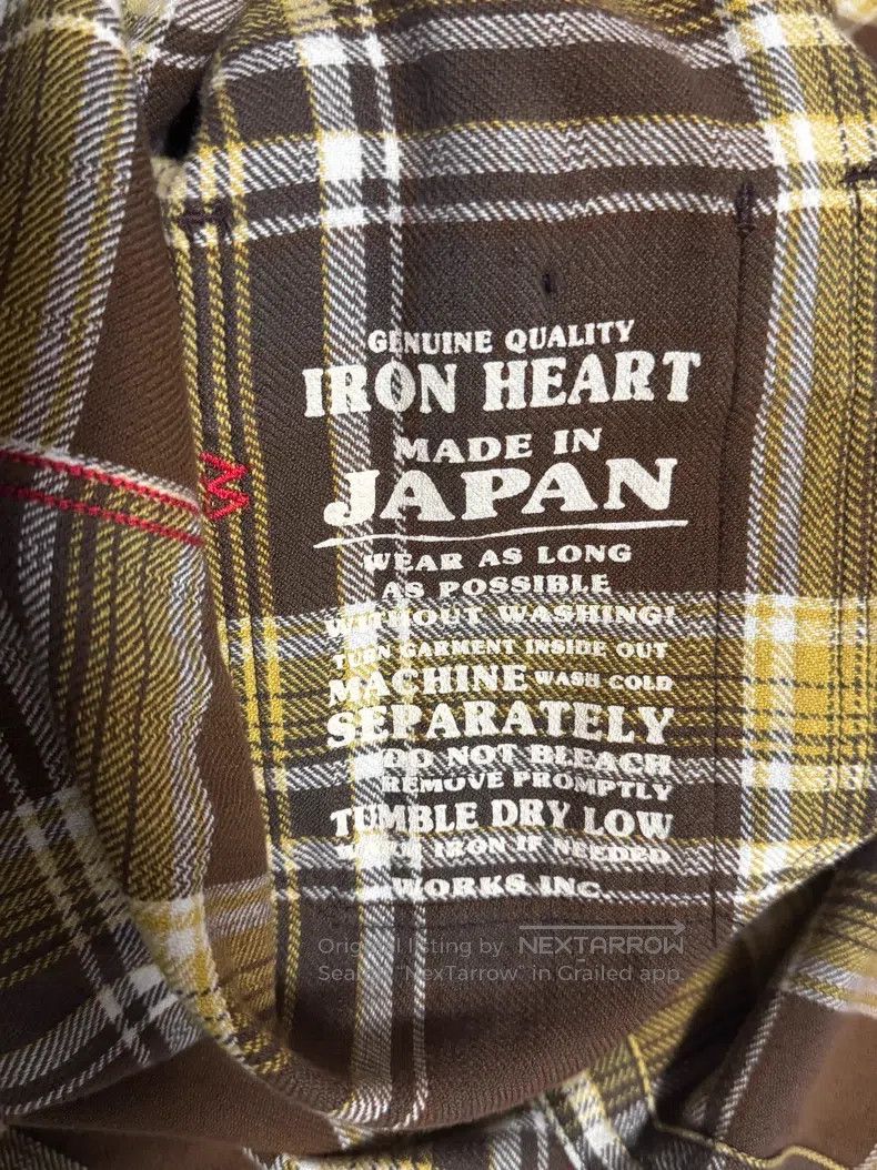 Iron Heart Iron Heart Flannel shirt Size US L / EU 52-54 / 3 - 4 Thumbnail