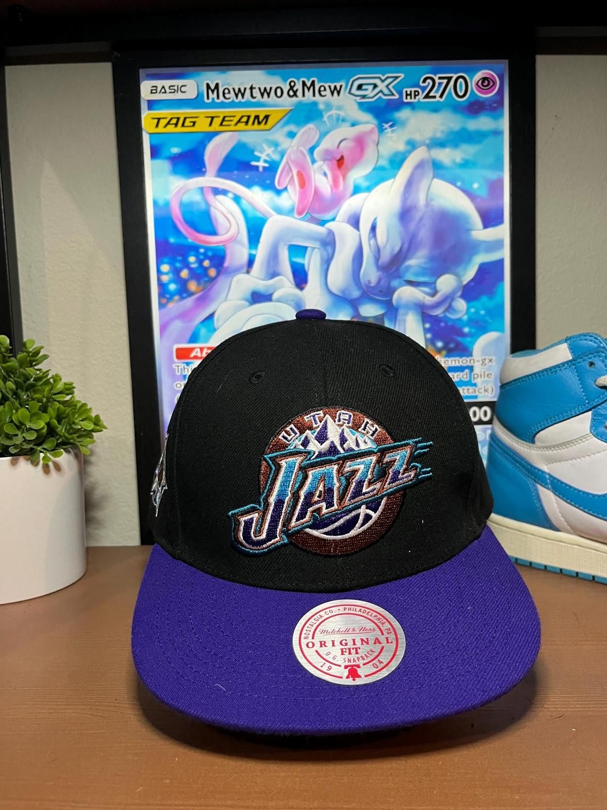 Mitchell & Ness Mitchell & Ness Utah Jazz Snapback Hat Size ONE SIZE - 1 Thumbnail