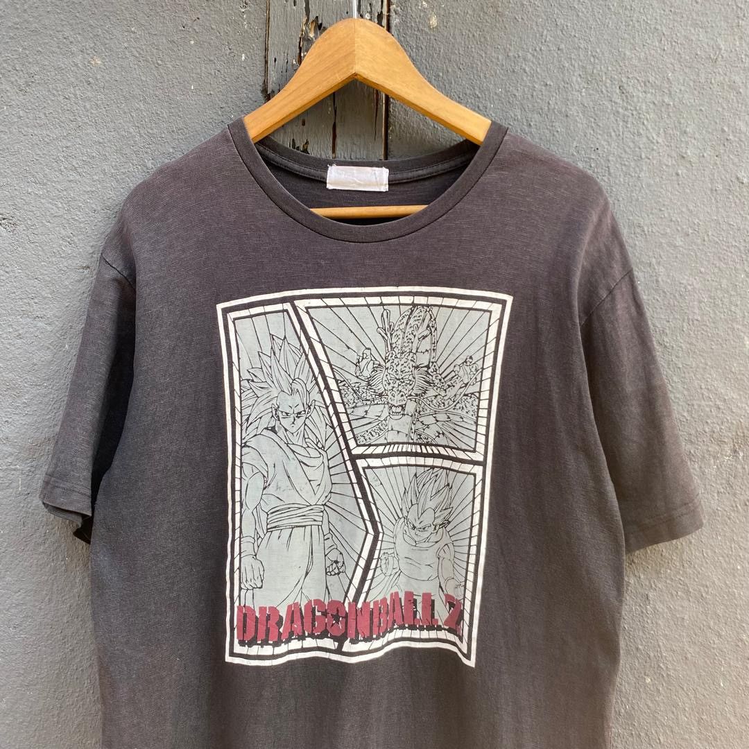 Anime Thrashed Faded Dragon Ball Z Anima Tee Size US L / EU 52-54 / 3 - 2 Thumbnail