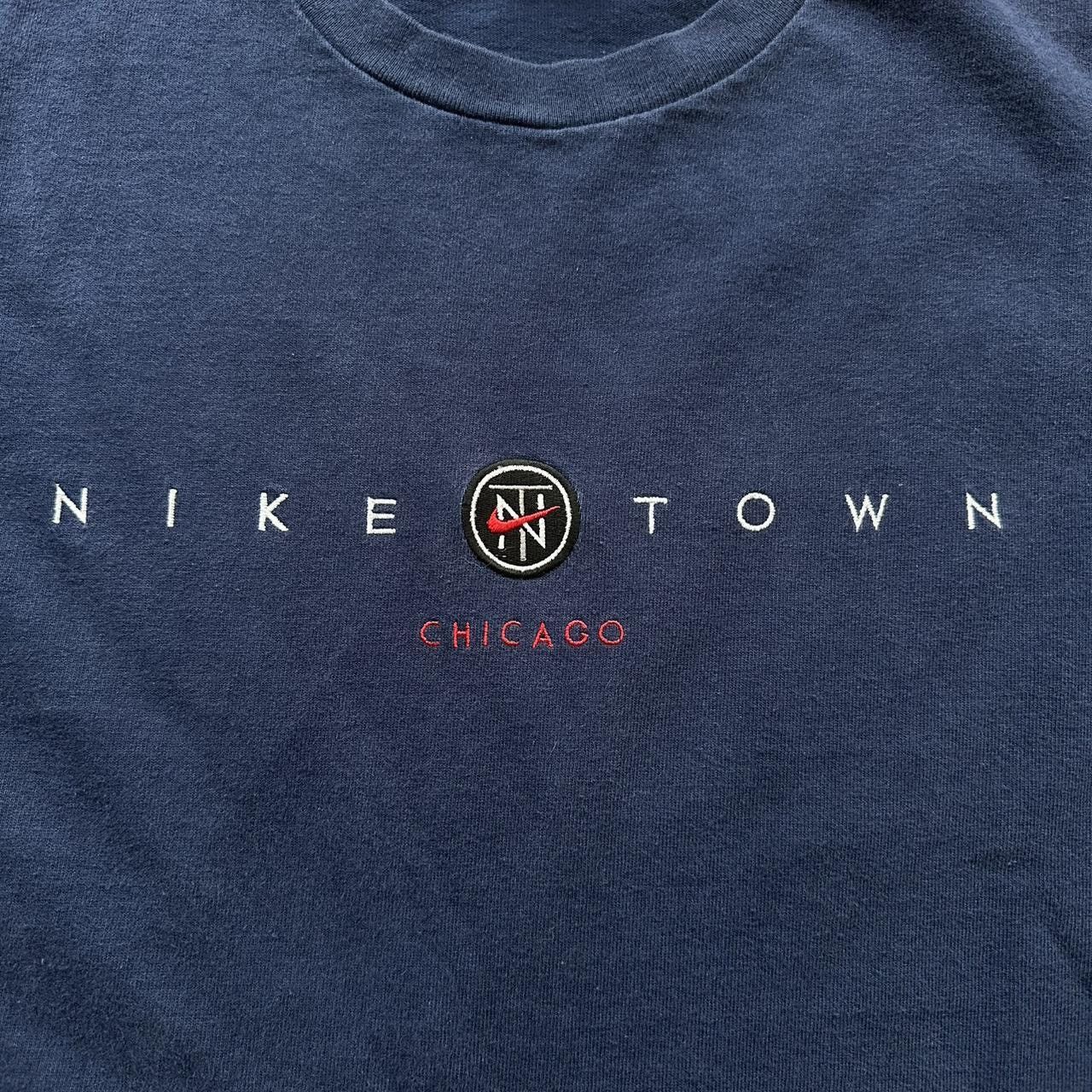 Vintage 90s Vintage Made in USA Nike Niketown Chicago T