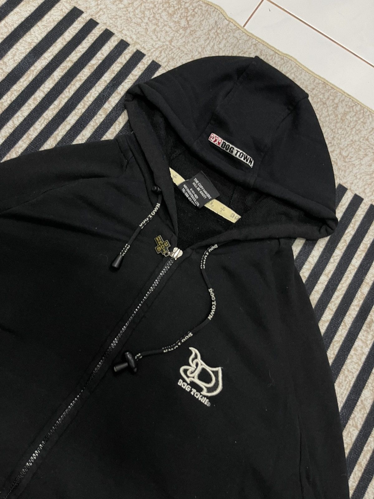 Dogtown VINTAGE Y2K DOGTOWN STREET COOL GUYS HOODIE ZIPPER Size US L / EU 52-54 / 3 - 11 Thumbnail