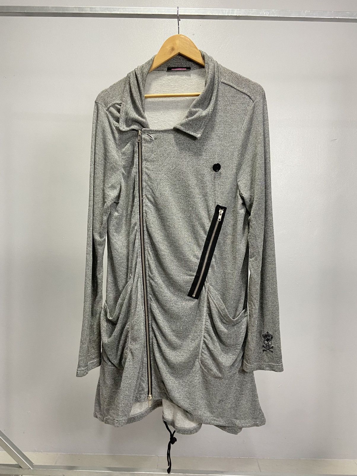 Japanese Brand Algonquins asymmetrical sweater Size US M / EU 48-50 / 2 - 2 Thumbnail