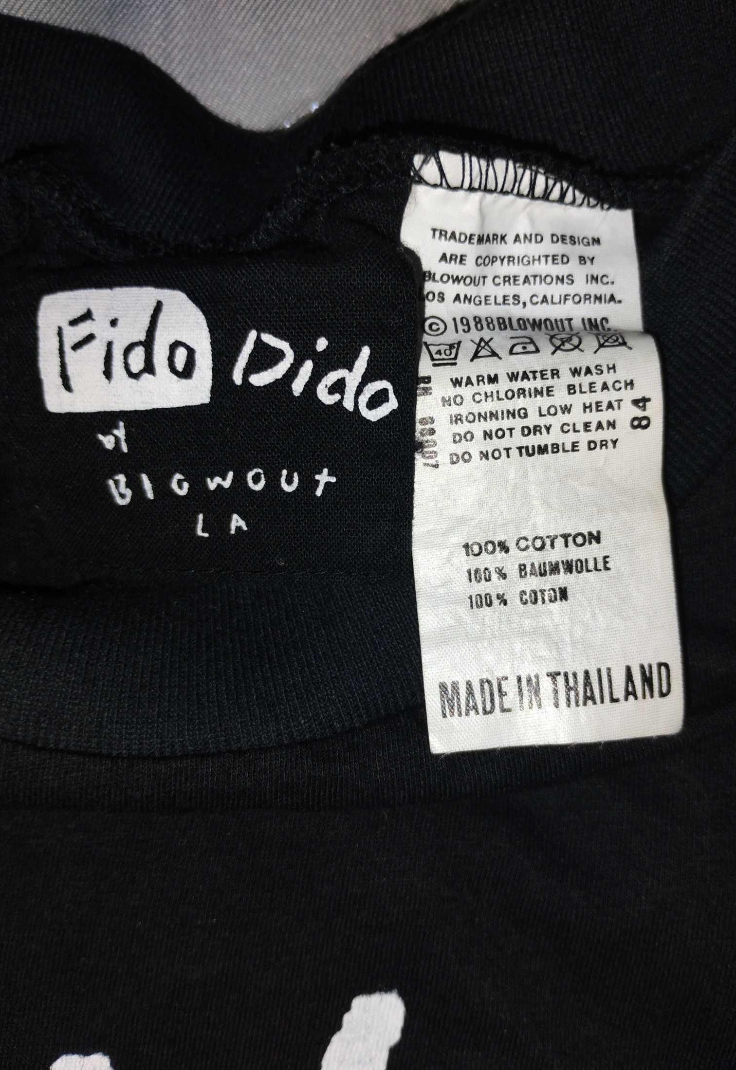 Vintage Fido Dido Vintage 1980's Fido's Fido T-Shirt Size US M / EU 48-50 / 2 - 3 Thumbnail