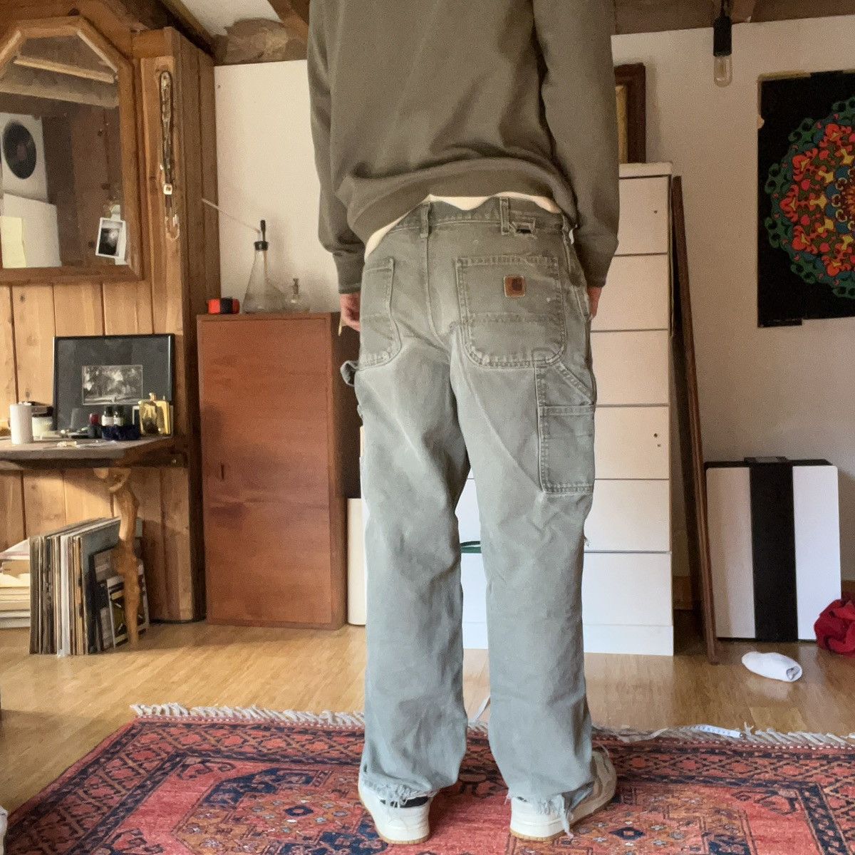 Carhartt Real Distressed Carhartt Pants Size US 34 / EU 50 - 9 Thumbnail