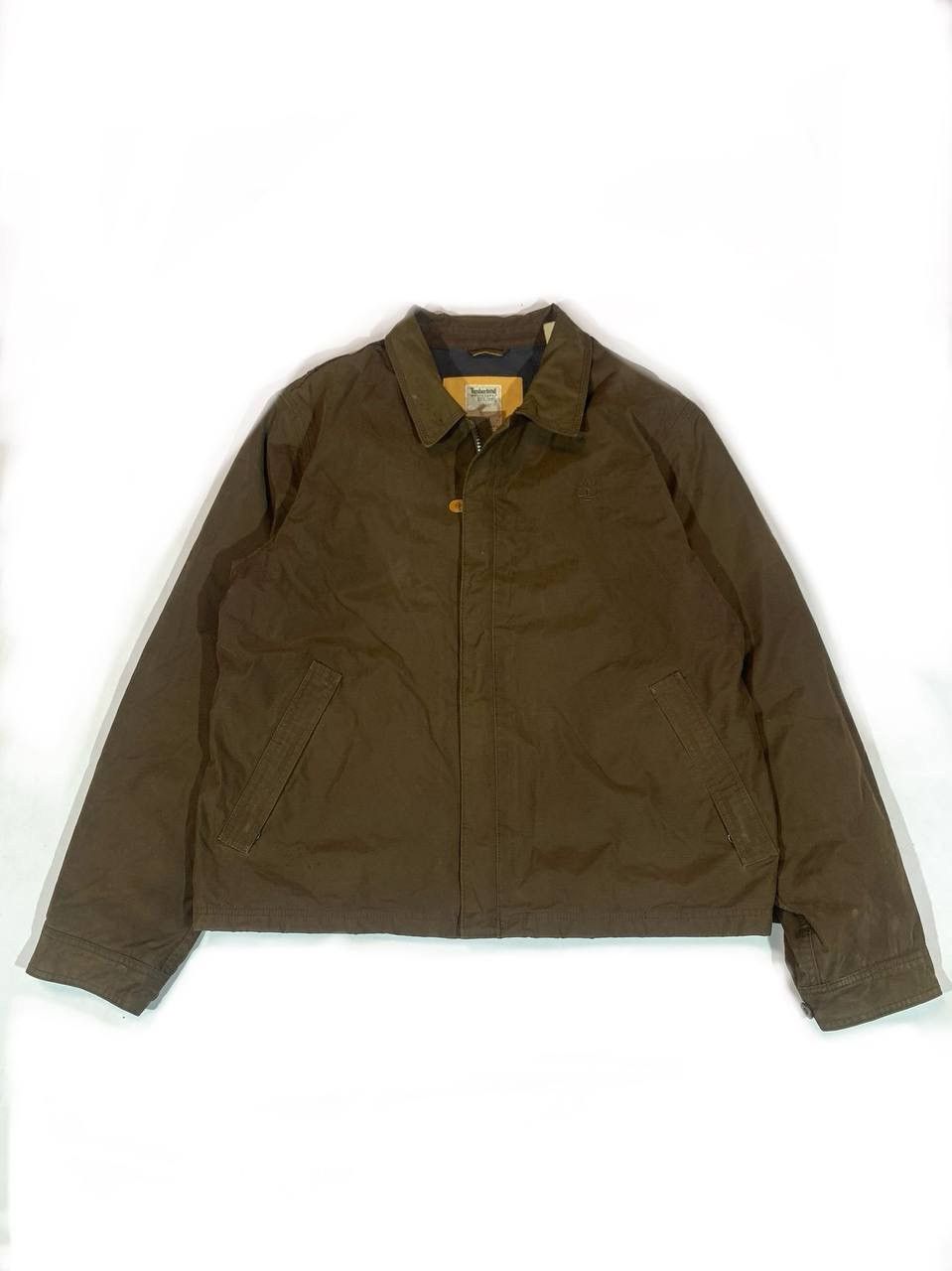 Timberland × Vintage Timberland Vintage Jacket Bomber Brown Size US XXL / EU 58 / 5 - 1 Thumbnail