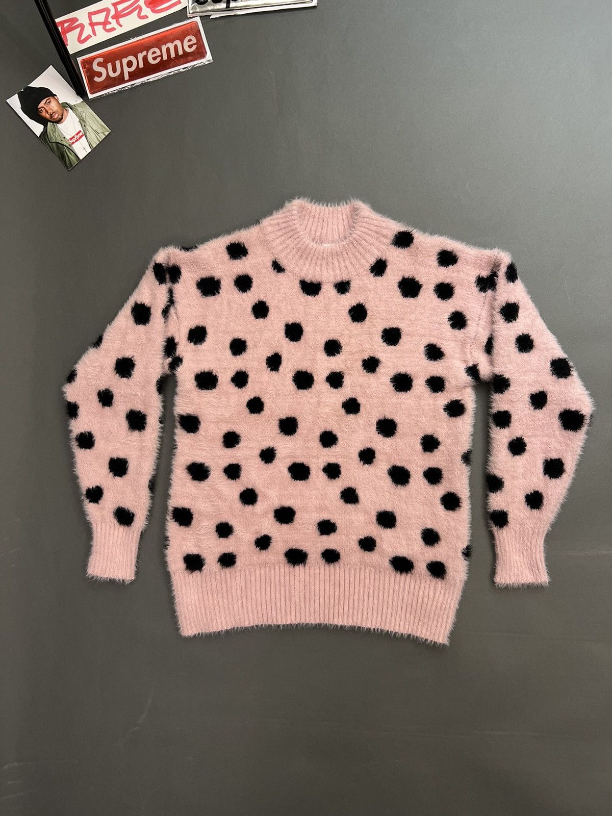 Other Pink & Black Polkadot Sweater Size M / US 6-8 / IT 42-44 - 3 Thumbnail