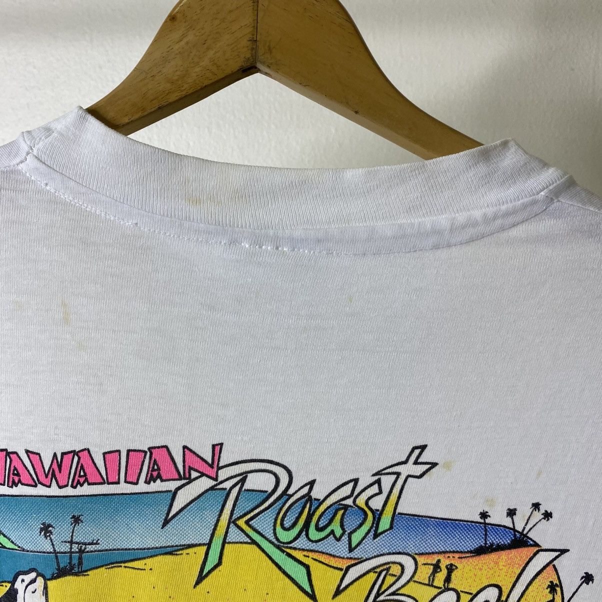 Vintage 1990s Hawaiian Roast Beef Funny Humor T Shirt Size US M / EU 48-50 / 2 - 4 Thumbnail