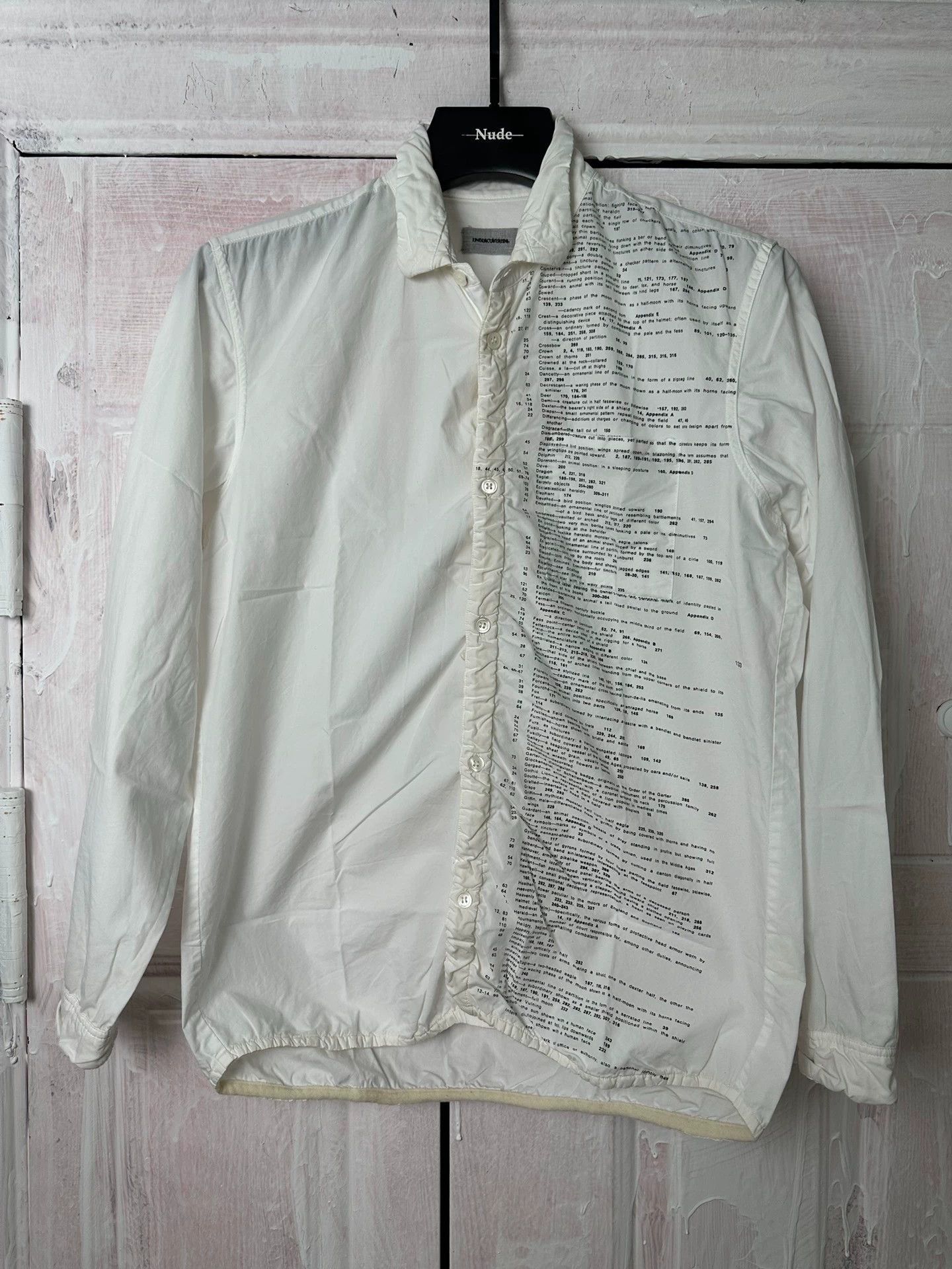 Undercover UNDERCOVER poetry fleece shirt Size US M / EU 48-50 / 2 - 1 Thumbnail