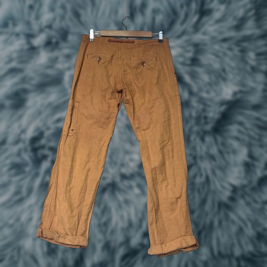 Anthropologie Anthropologie Hei Hei Orange Joggers Pants Women Size 4 Cotton Blend Cargo Comfort Pockets Straight Size 27" / US 4 / IT 40 - 1 Thumbnail
