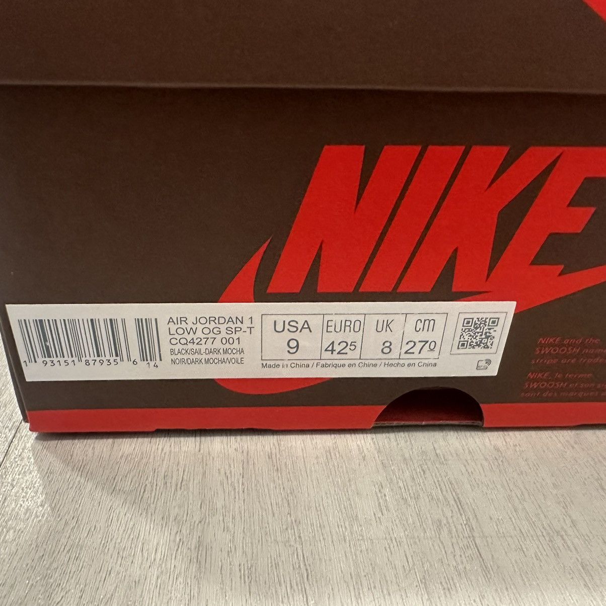 Jordan Brand × Nike × Travis Scott Travis Scott Jordan 1 Retro LOW OG SP Size US 9 / EU 42 - 5 Thumbnail