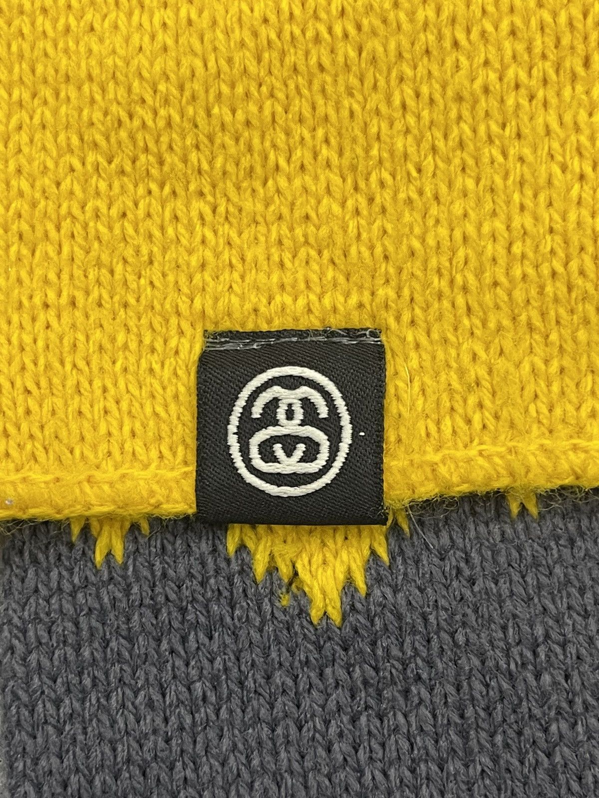 Stussy Vintage Stussy Gray Wool Scarf Muffler s10 Size ONE SIZE - 8 Thumbnail
