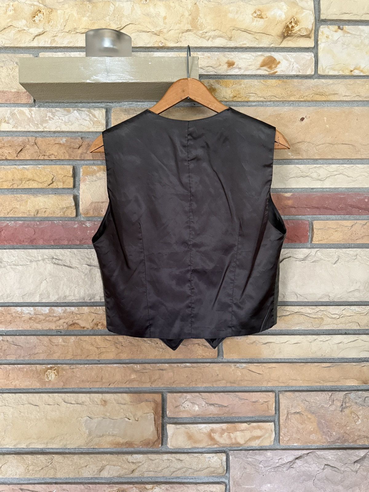 Vintage Vintage 80s American Eagle for Her Striped Waistcoat Vest Size M / US 6-8 / IT 42-44 - 5 Thumbnail