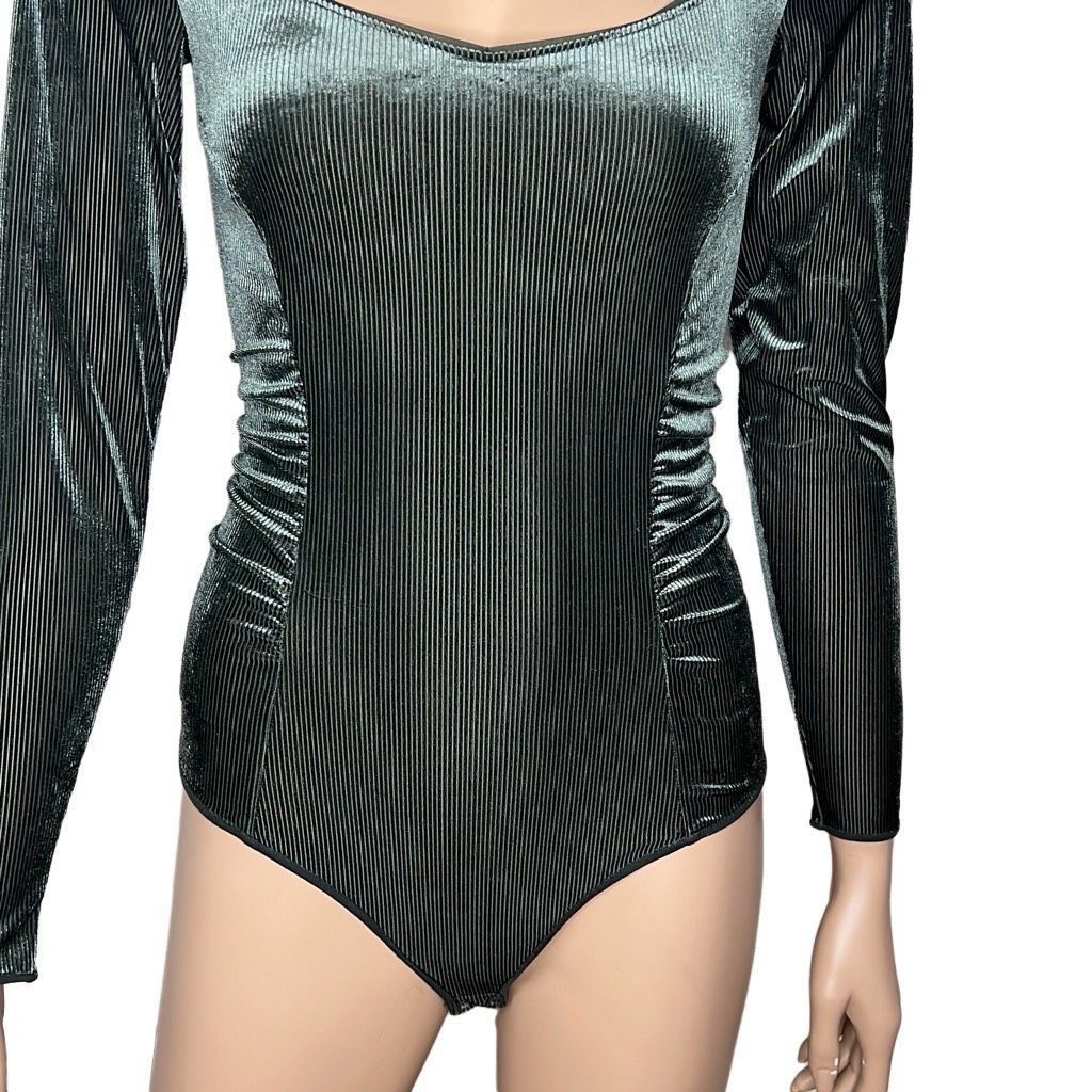 Wolford NWT Wolford Esmeralda String Bodysuit Top XS Size XS / US 0-2 / IT 36-38 - 7 Thumbnail