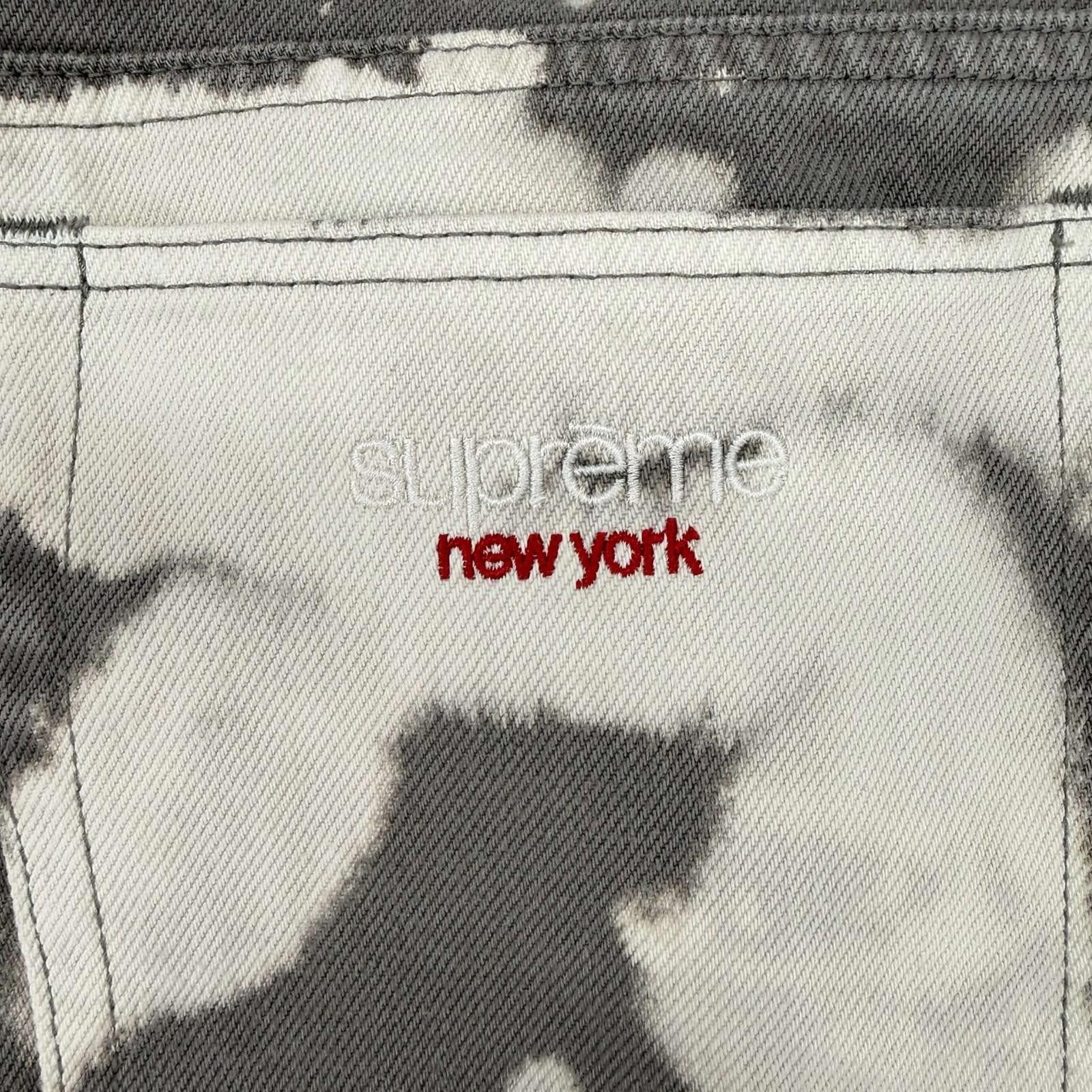 Supreme Supreme Baggy Bleached Jeans SS25 32 Used Size US 32 / EU 48 - 10 Thumbnail