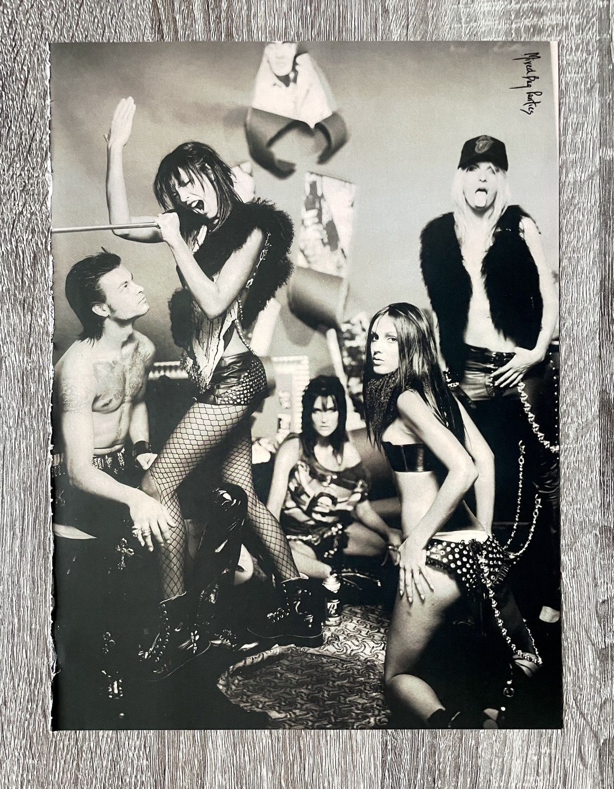 Chrome Hearts × Vintage Chrome Hearts close up band 8x11 magazine cutout Poster Size ONE SIZE - 1 Thumbnail