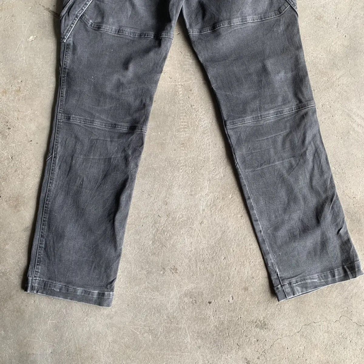 Japanese Brand 💥 STEALS 💥 Top Shaleton Faded Rugged Trousers Biker Pants Size US 33 - 12 Thumbnail