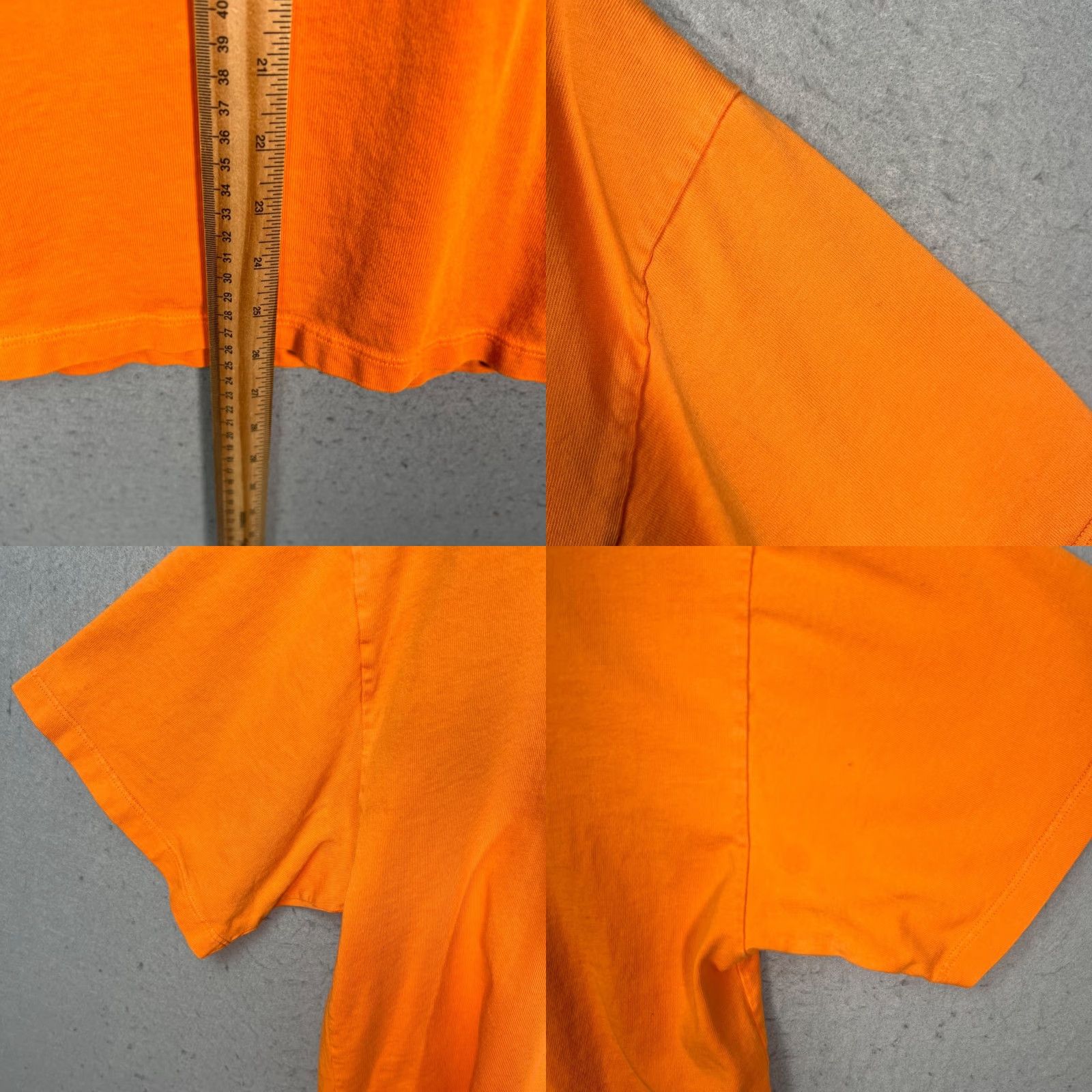 Aries VINTAGE Aries Mens Size Medium Groove With Jesus Graphic T Shirt Orange 100% Cotton Shirt Mens Orange 90s Jesus Graphic Aries Shirt Size US M / EU 48-50 / 2 - 8 Thumbnail
