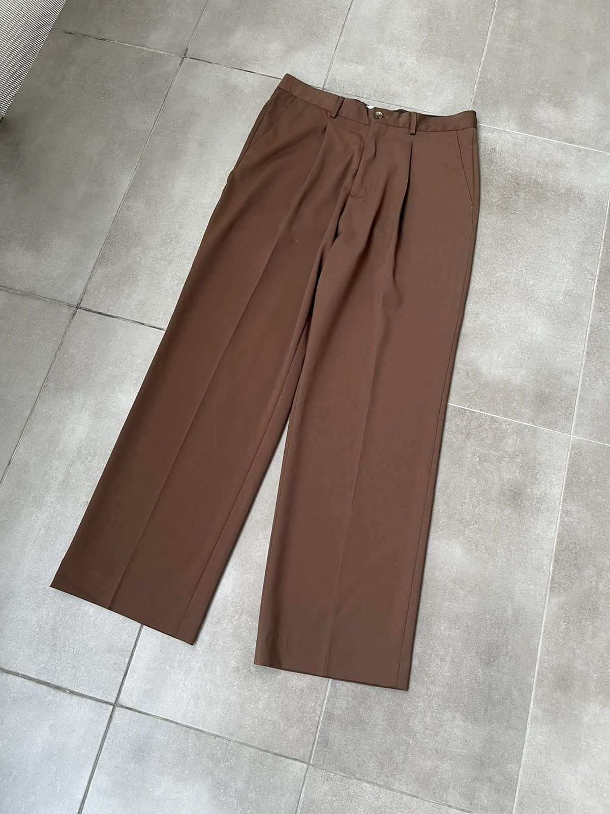Han Kjobenhavn !DS! AW22 Han Kjobenhavn Boxy Suit Brown Casual Pants Size US 32 / EU 48 - 11 Thumbnail
