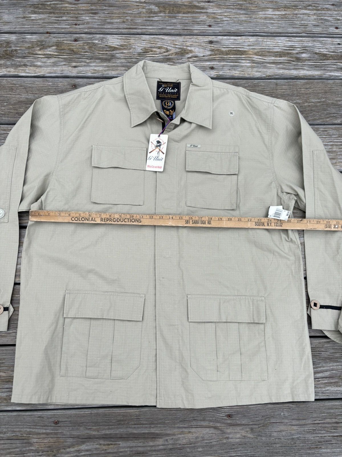 G-Unit × Vintage Vintage G-Unit cargo shirt Y2K Size US XXL / EU 58 / 5 - 5 Thumbnail