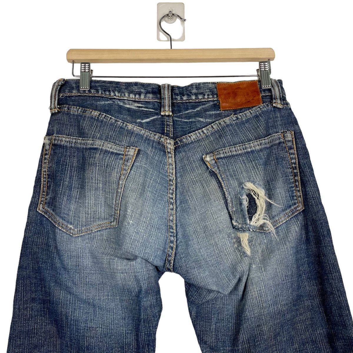 Eternal × Kapital 💥ETERNAL JAPAN BAMBOO SELVEDGE DISTRESSED JEAN Size US 30 / EU 46 - 8 Thumbnail