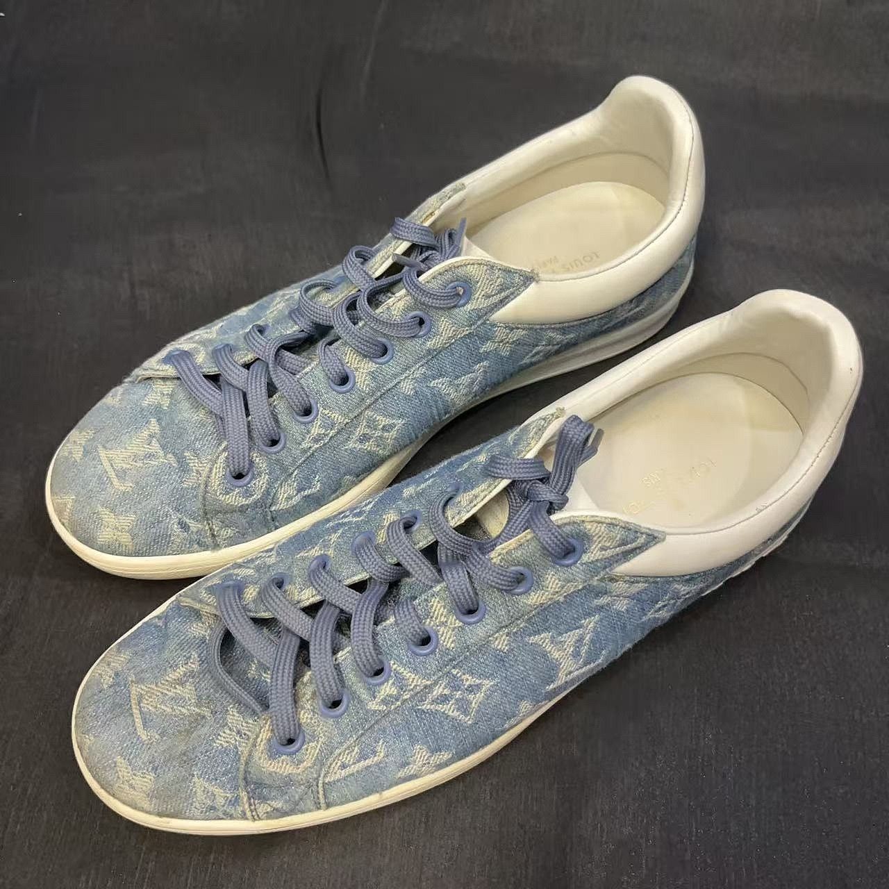 Louis Vuitton Louis Vuitton Monogram Denim Luxembourg Sneakers US 8 Size US 8 / EU 41 - 1 Thumbnail