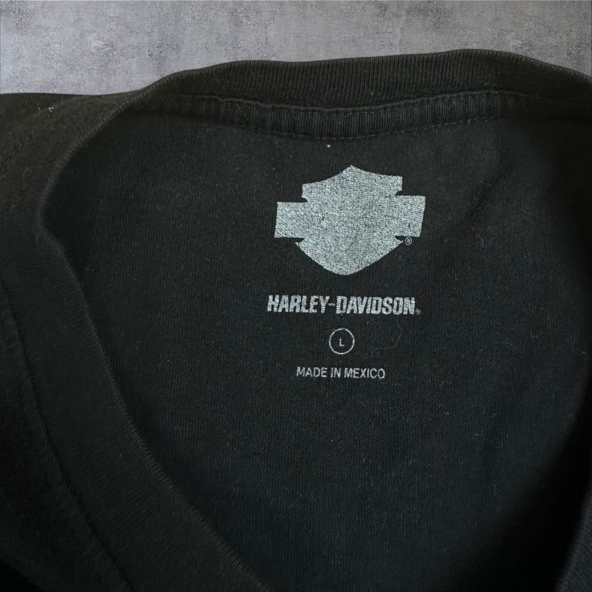 Harley Davidson Harley Davidson Big Logo Lighting T shirt Tee Black Size US L / EU 52-54 / 3 - 5 Thumbnail