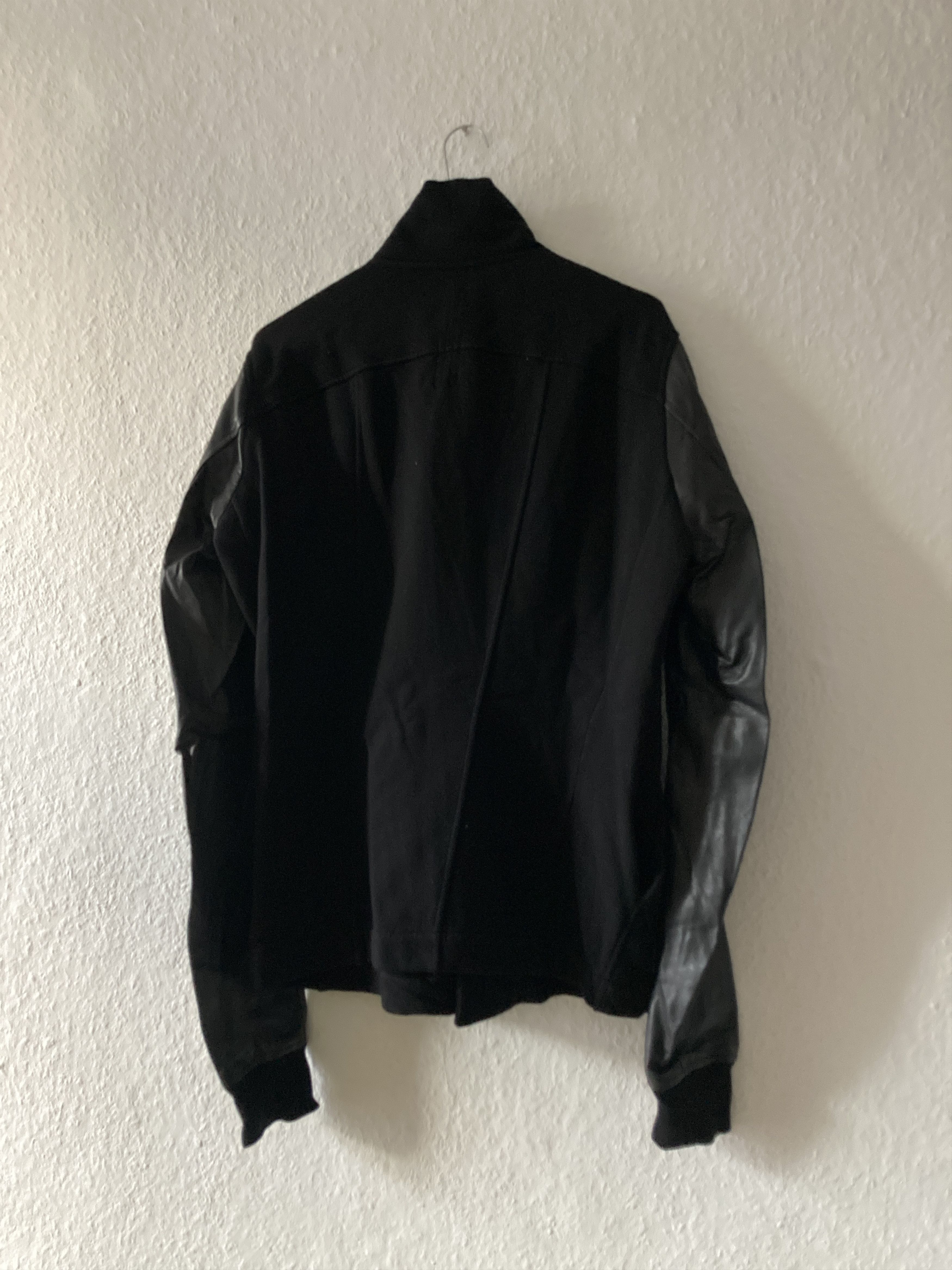 Rick Owens F/W 14 “MOODY” Felpa Lamb Leather Mollino Sweatshirt Jacket Size US L / EU 52-54 / 3 - 7 Thumbnail