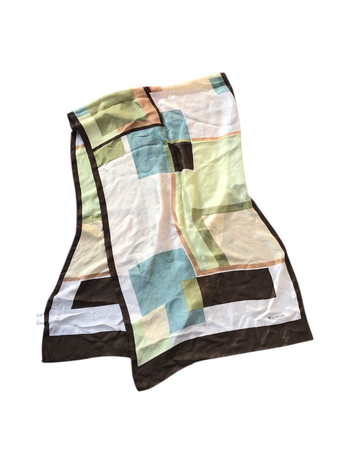 Balmain Vintage Balmain Paris Silk Scarf Size ONE SIZE - 1 Thumbnail