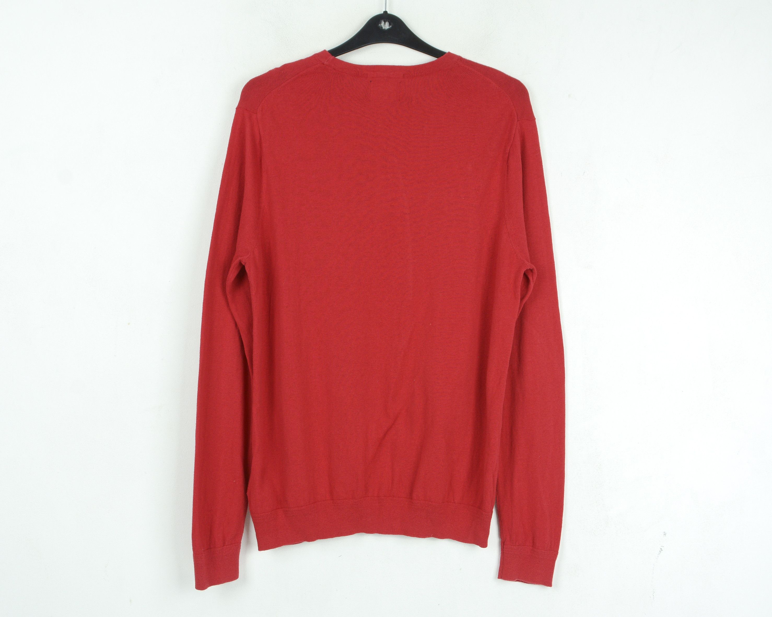 Scotch & Soda Pullover Jumper XL Sweater Crew Neck Red Cashmere Casual Top Size US XL / EU 56 / 4 - 5 Thumbnail