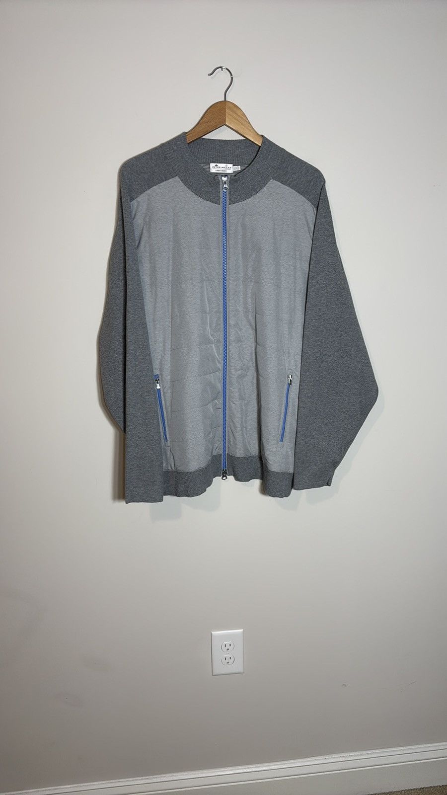 Peter Millar Peter Millar Crown Comfort Full Zip Bomber Jacket Size XXL / US 16-18 / IT 52-54 - 1 Thumbnail