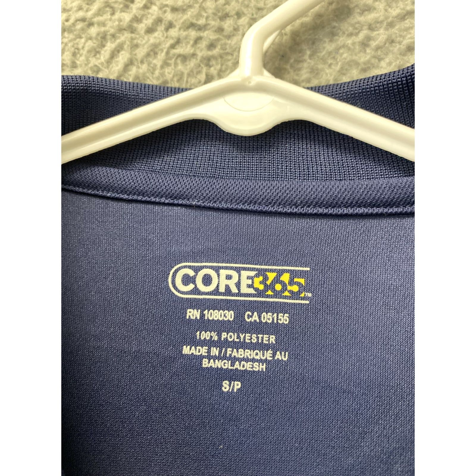 Vintage Core 365 Summer Golf Sport Polo Mens Navy S 116-51 NWT / 116-51 Size US S / EU 44-46 / 1 - 4 Thumbnail