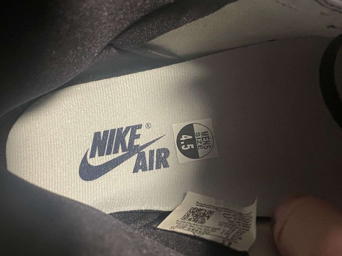 Nike Jordan 1 midnight navy Size US 4.5 / IT 34.5 - 10 Thumbnail
