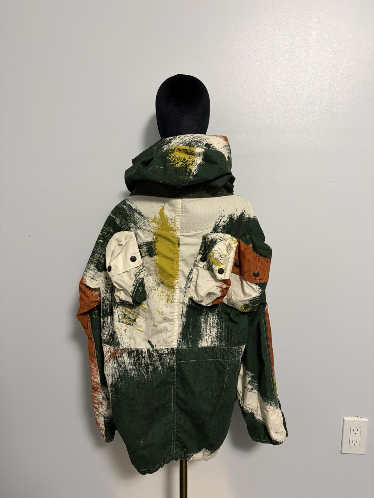 Kapital Kapital Multi-Color Paint Splatter Hooded Jacket Size US M / EU 48-50 / 2 - 5 Thumbnail