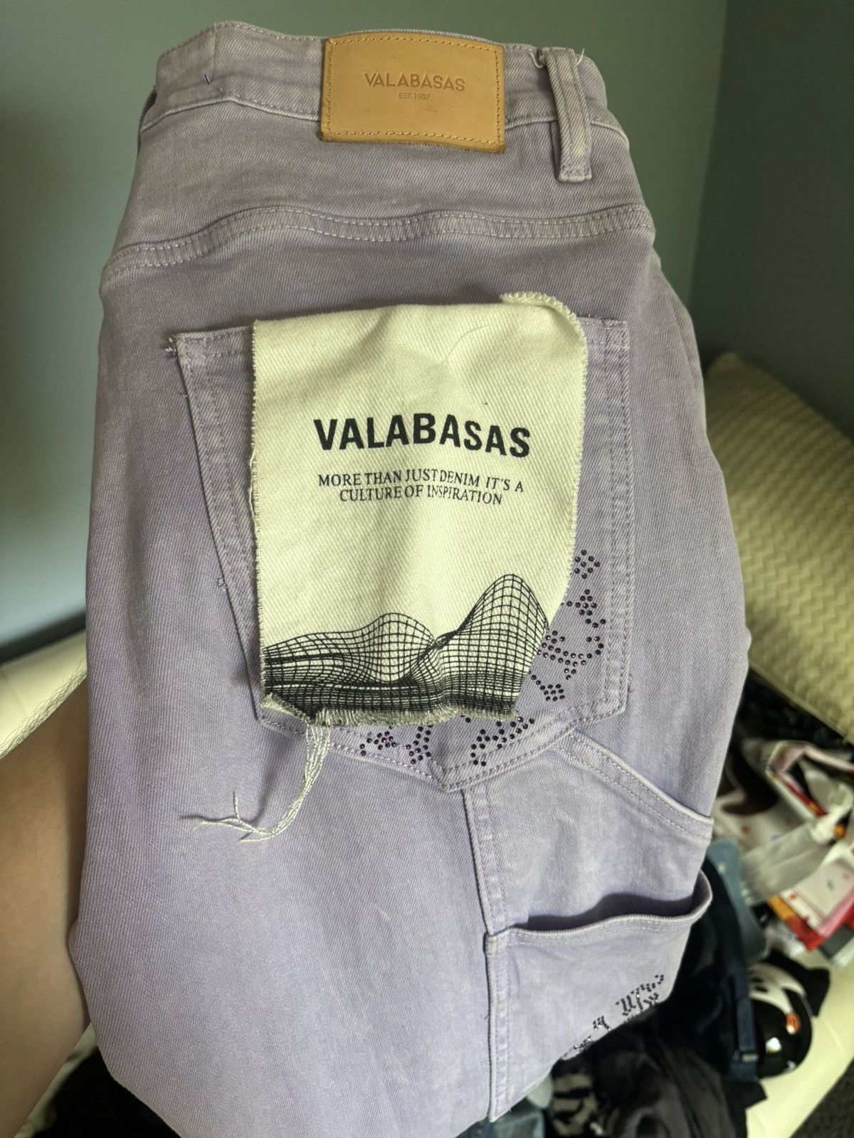 Valabasas Purple valabasas jeans Size US 34 / EU 50 - 1 Thumbnail