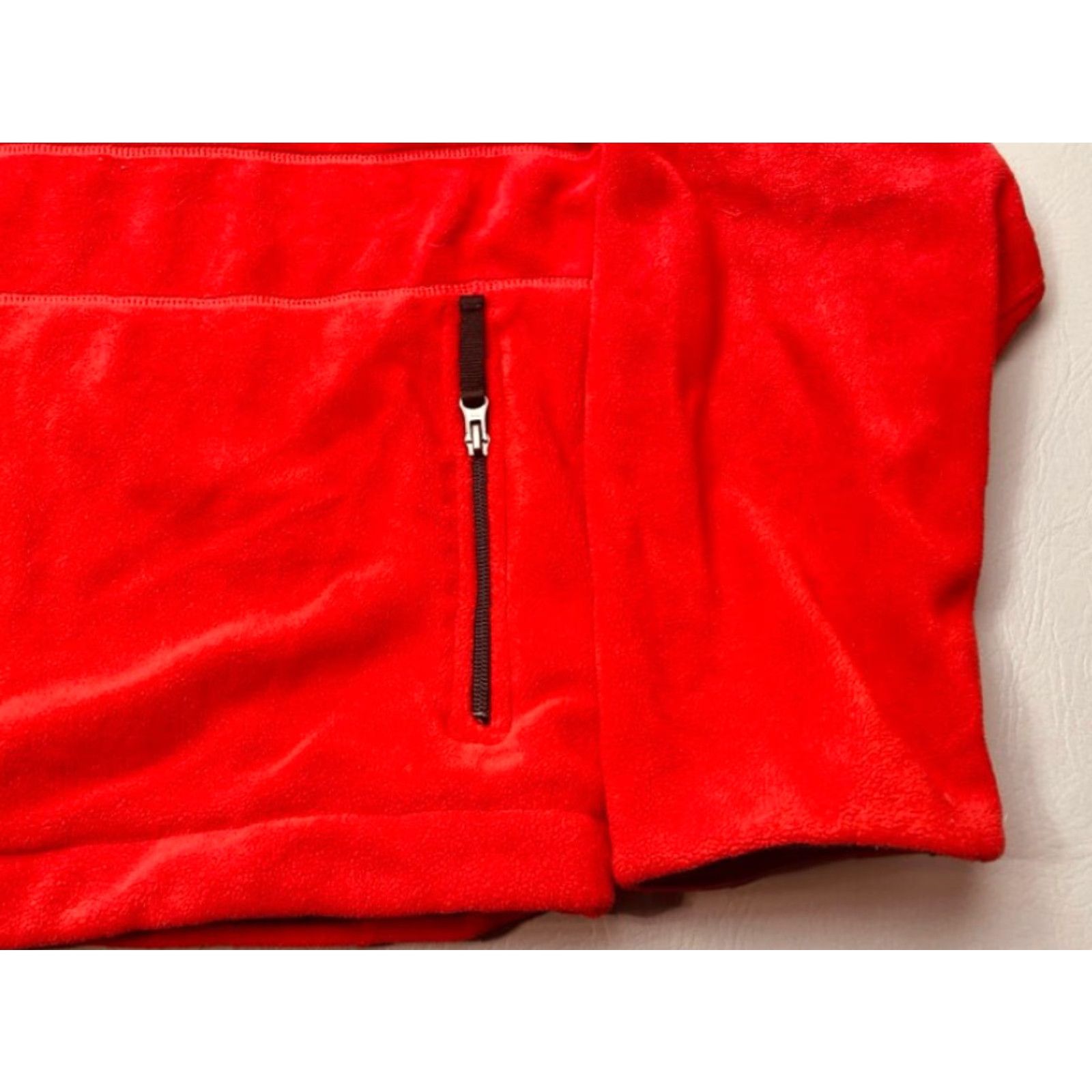 Vintage VINTAGE Polo Sport Ralph Lauren Full Zip Fleece Jacket Polartec Thermal Red XL by Polo Sport Size US XL / EU 56 / 4 - 4 Thumbnail