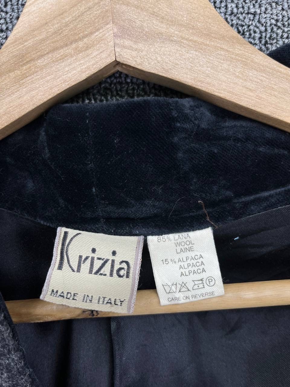 Krizia Vintage Krizia Uomo Wool Jacket Size XS / US 0-2 / IT 36-38 - 6 Thumbnail