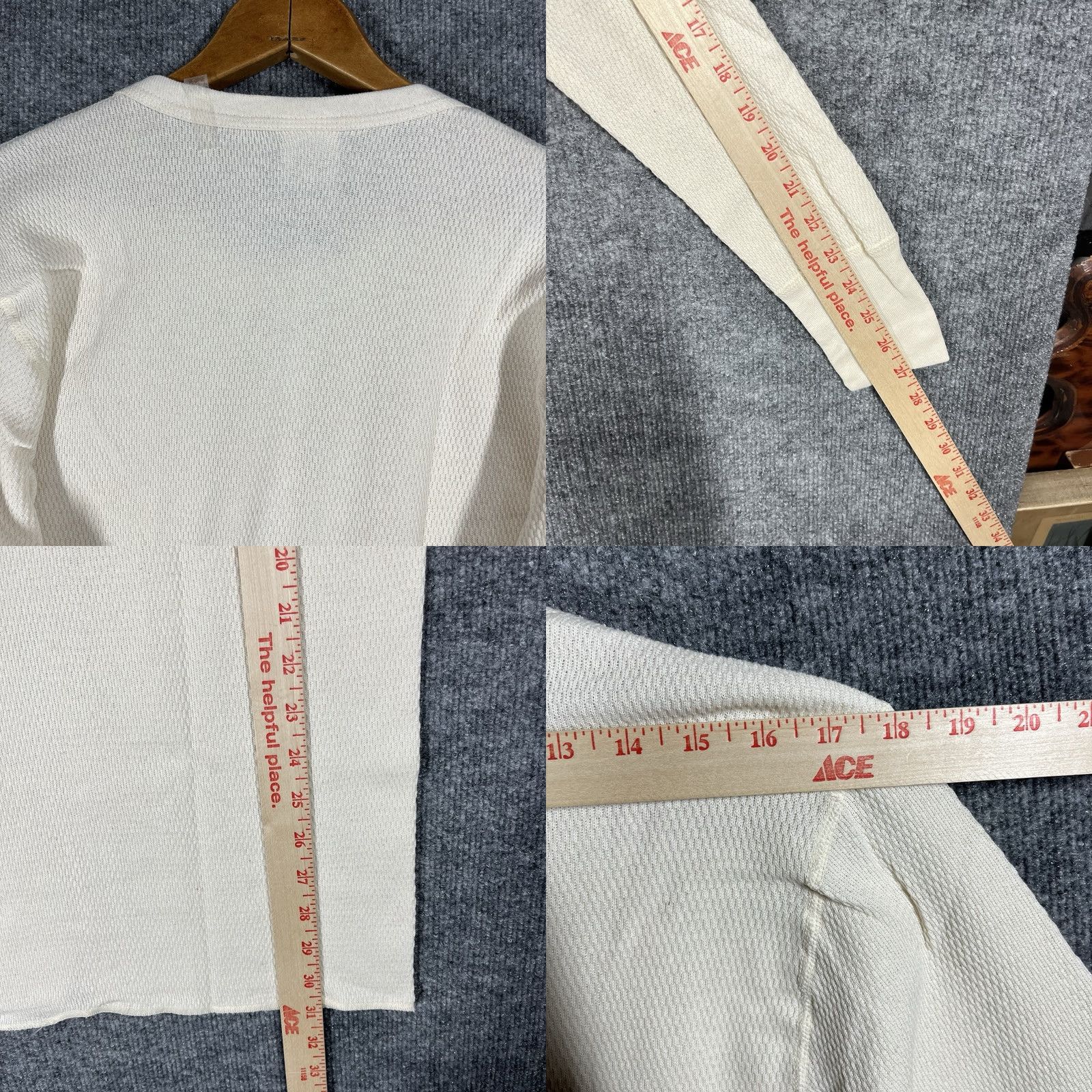 Vintage VINTAGE Duofold Thermal T Shirt Mens Large White Cotton USA NEW Size US L / EU 52-54 / 3 - 8 Thumbnail