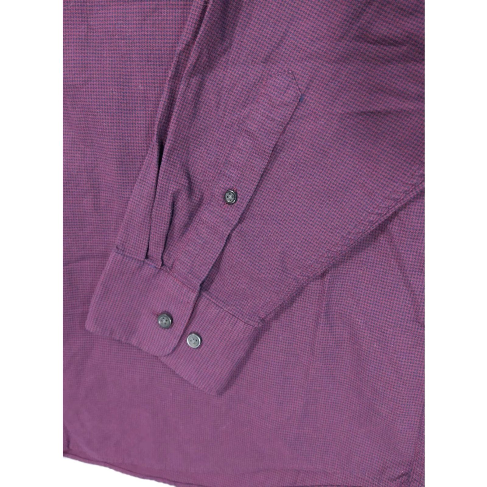 Charles Tyrwhitt Charles Tyrwhitt Shirt Mens XL Red Plaid Button-Down Classic Fit Long Sleeve Size US XL / EU 56 / 4 - 3 Thumbnail
