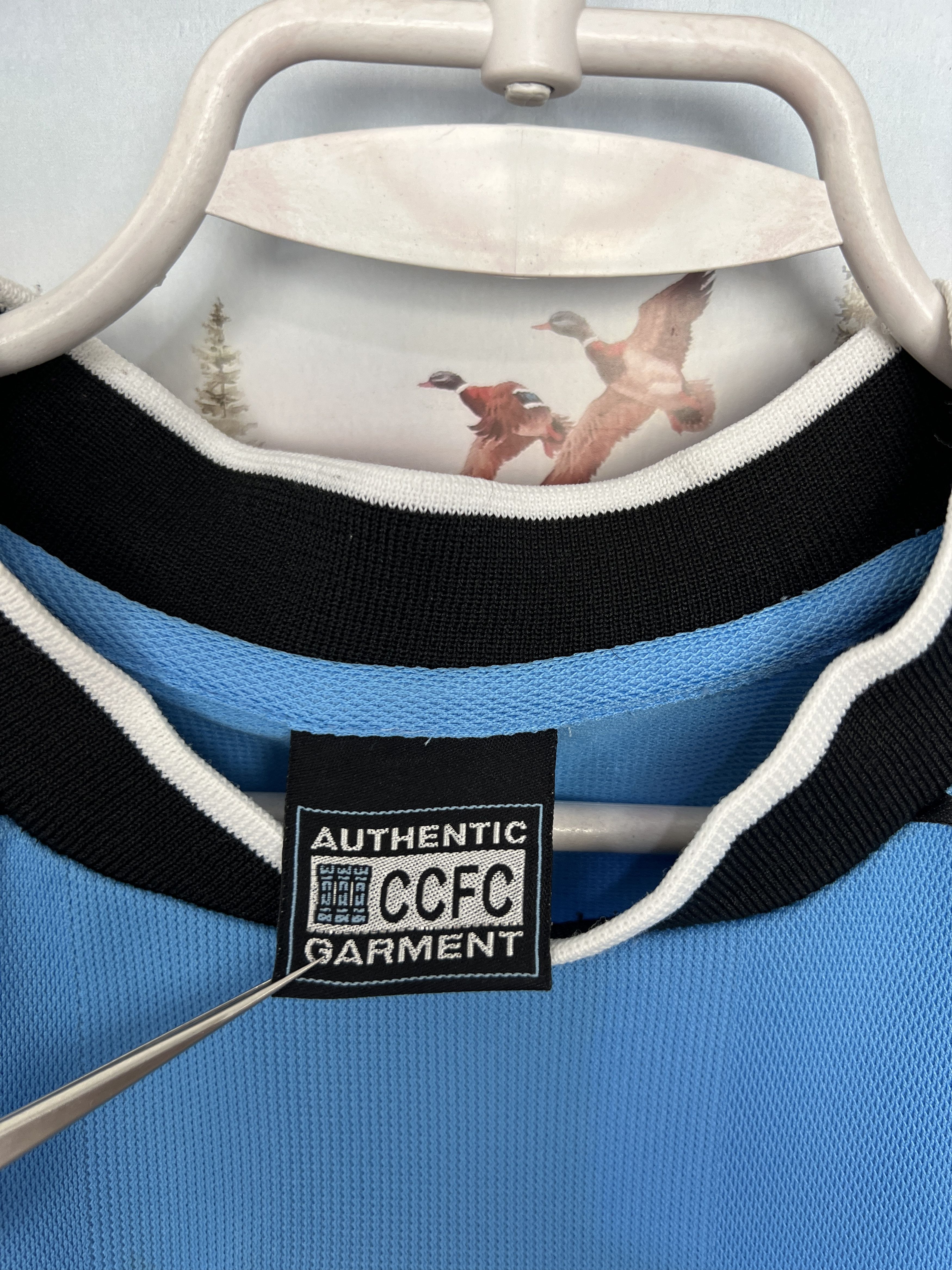 Vintage Coventry City Home football shirt 2001 Soccer Blue Jersey Size US XL / EU 56 / 4 - 7 Thumbnail