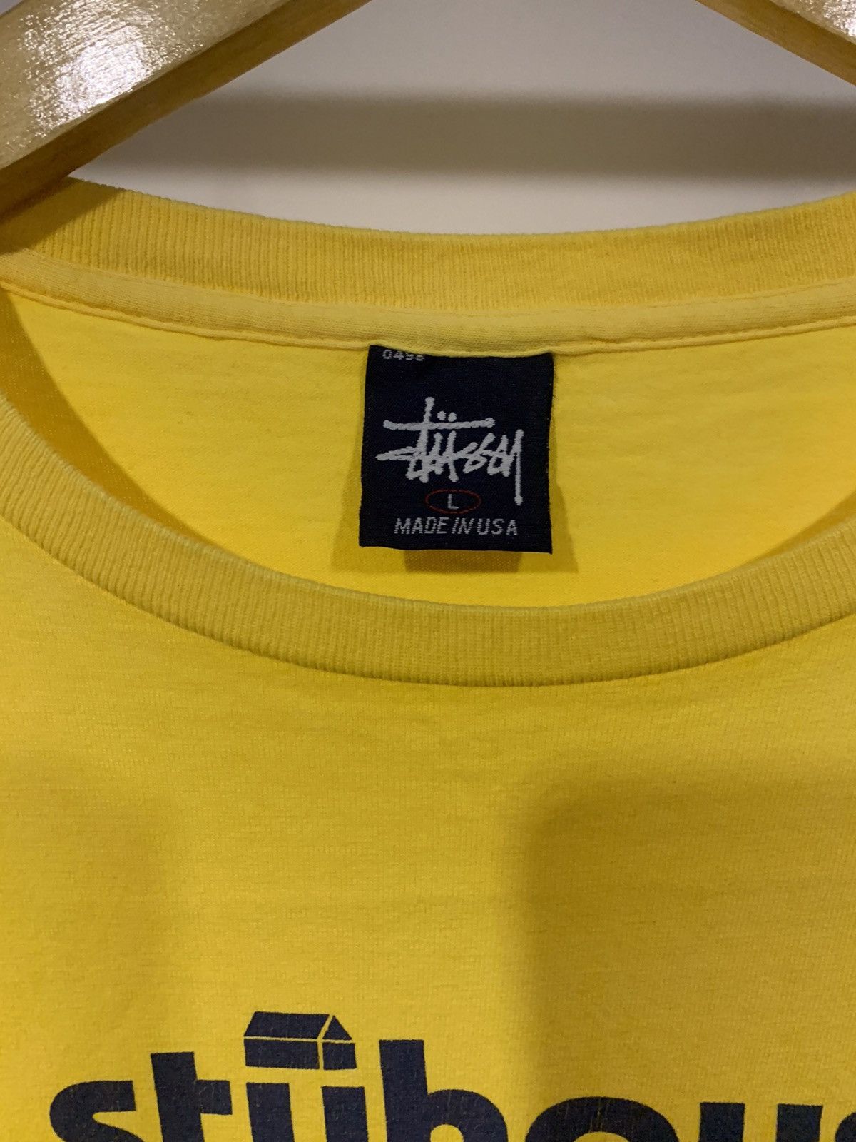 Stussy × Vintage Vintage Stussy Bauhaus 90s Shirt Size US L / EU 52-54 / 3 - 3 Thumbnail