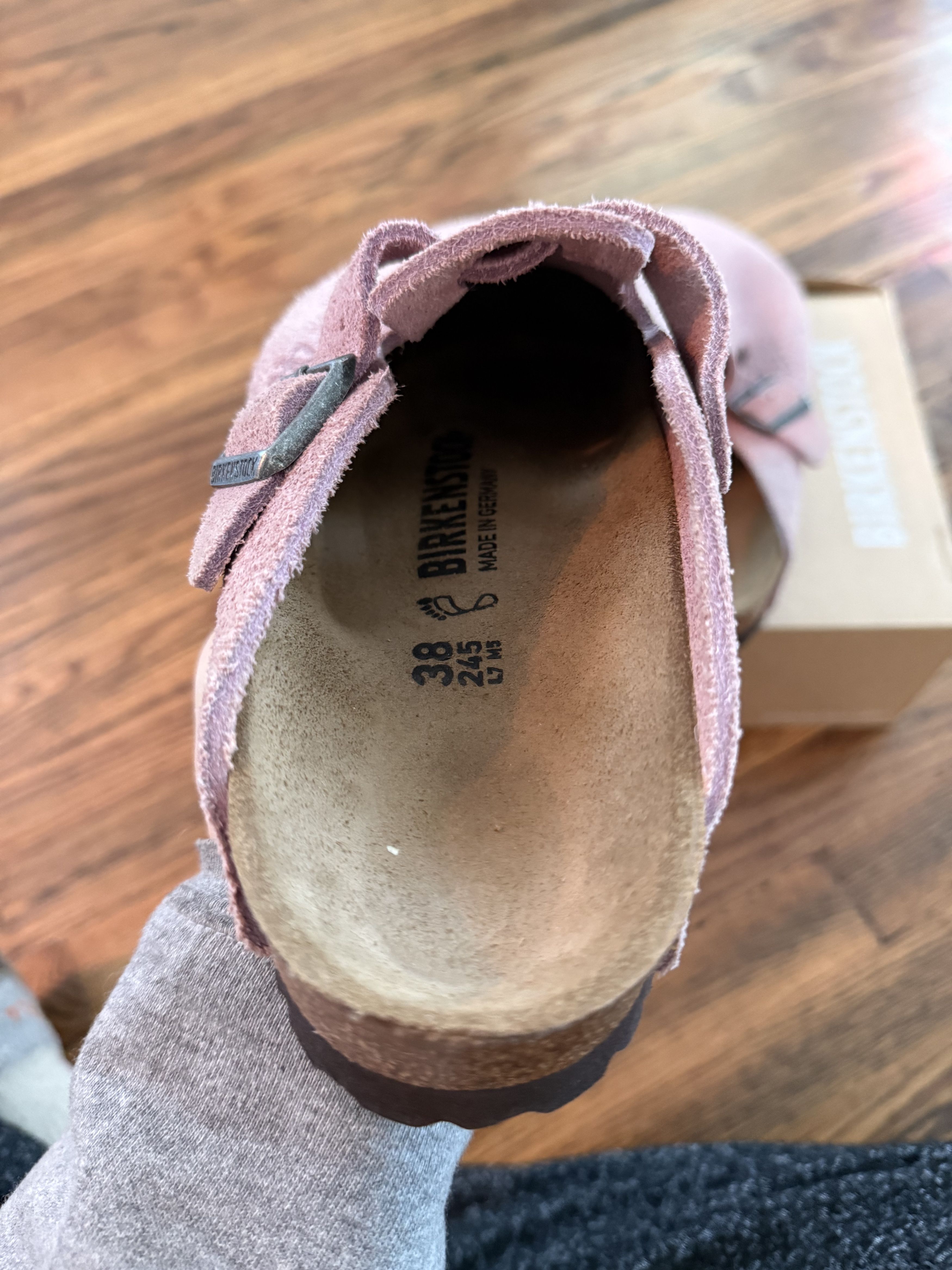 Birkenstock × Stussy Birkenstock x Stussy Pink Boston Size US 7 / IT 37 - 11 Thumbnail